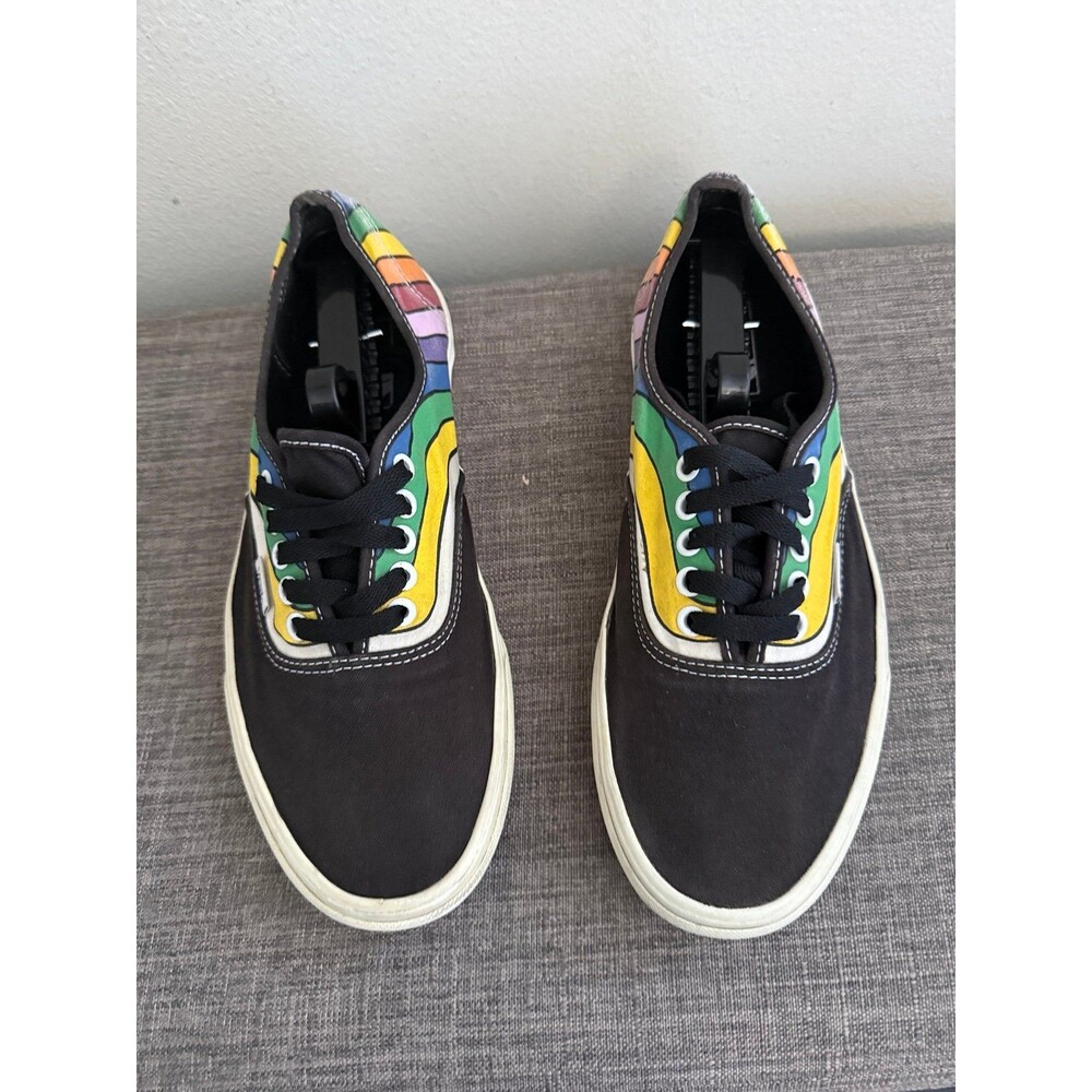 Men’s VANS Authentic Refract Rainbow Pride  Shoes Size 10 Women's 11.5